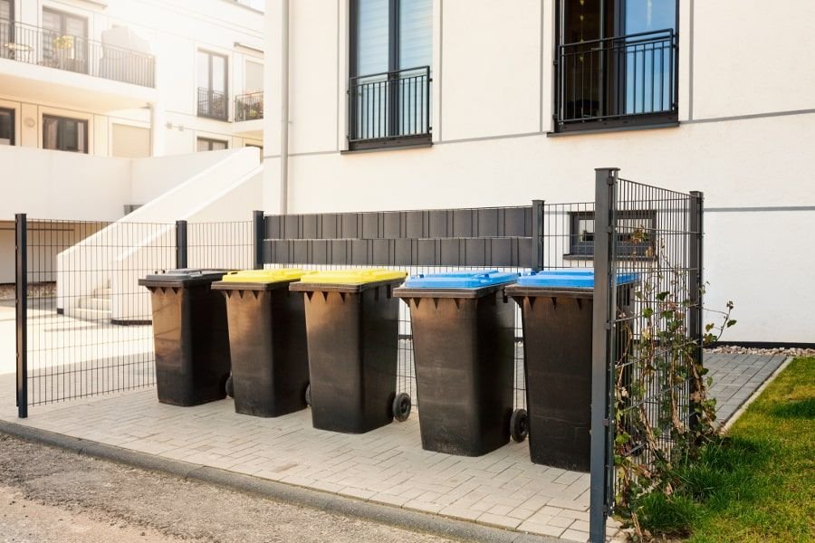 Residential Apartment Garbage Area Clean-up Service​