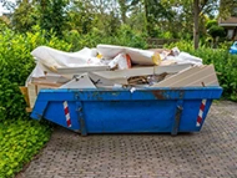 Assure customers that you can handle any type and size of junk removal project, showcasing images of different-sized items medium